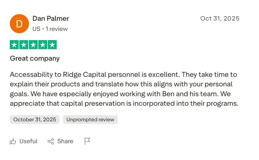 Trustpilot review 9