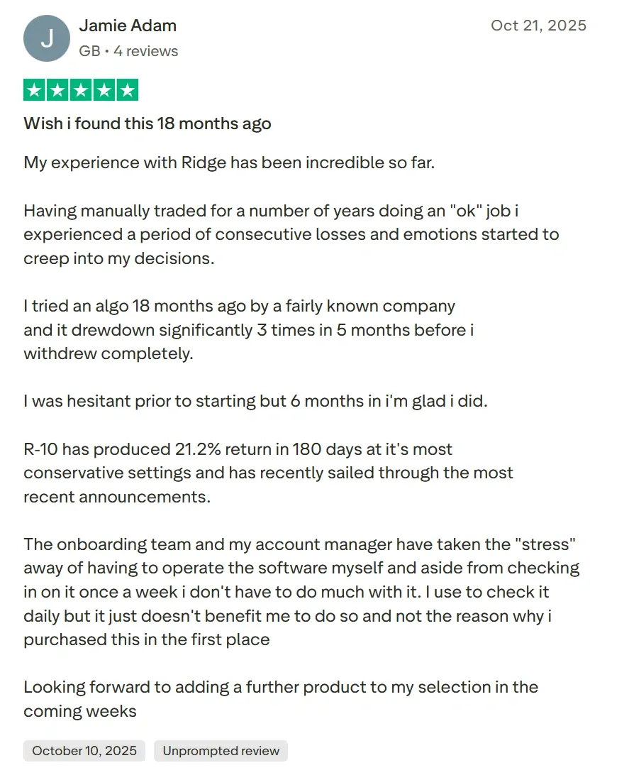 Trustpilot review 11