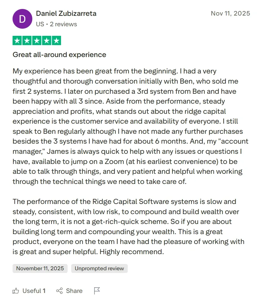 Trustpilot review 7
